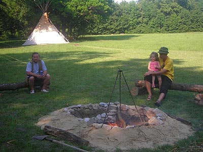 Bisam Jimm's Tipi & Kanutouren Erffnung Juni 2007