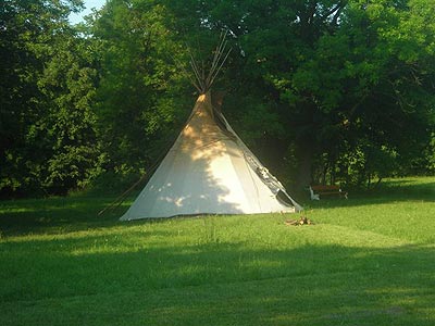 Bisam Jimm's Tipi & Kanutouren Erffnung Juni 2007