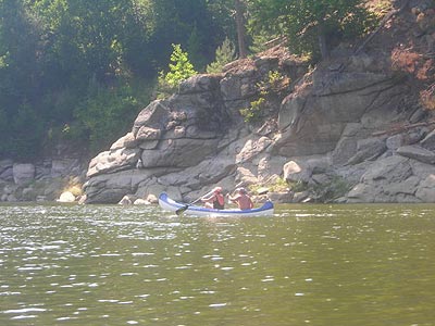 Kanu Tour am Ottensteiner Stausee